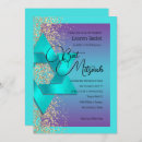 Search for turquoise ombre invitations Star of david