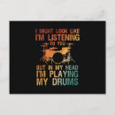 Search for drummers drumming postcards Percussion