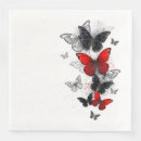 Search for butterfly napkins Morpho