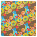 Search for brown floral fabric Colourful