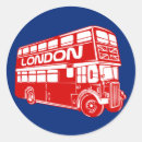 Search for double decker bus stickers British