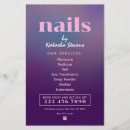 Search for nail technician flyers Salon
