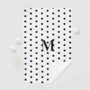 Search for modern trendy golf towels Pattern