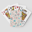 Search for norwegian playing cards Flower