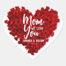 Search for mothers day rose stickers Heart