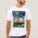Search for starry night cat tshirts Sleeping