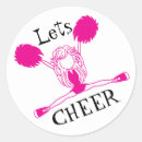 Search for cheerleading stickers Cheerleader
