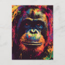 Search for funny monkey christmas cards Chimpanzee