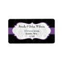 Search for damask return address labels Chic