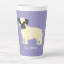 Search for girl with dog mugs Pug