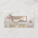 Search for palm tree business cards Summer