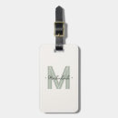 Search for sage green luggage tags Initial