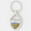 Search for twisted heart key rings Floral