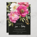 Search for peony wedding invitations Floral