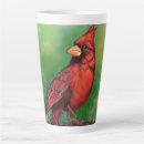 Search for cardinal bird mugs Red