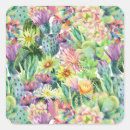 Search for blooming cactus stickers Watercolor
