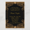Search for formal dance invitations Gold