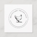 Search for chicken business cards Hen