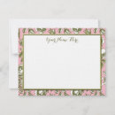Search for white rose note cards Vintage