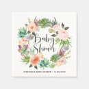 Search for succulent napkins Boho