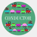 Search for train favor stickers Choo choo