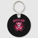 Search for broken heart key rings Valentines