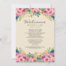 Search for welcome letter wedding programs Timeline