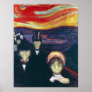 Search for edvard munch posters Anxiety