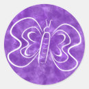 Search for watercolor purple stickers Butterfly