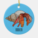 Search for shells christmas tree decorations Crab