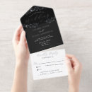 Search for elegant botanical wedding invitations All in one