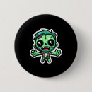 Search for zombies badges Black