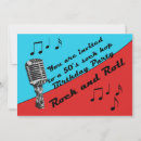 Search for sock hop birthday invitations Party