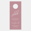 Search for door signs hangers Pink
