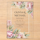 Search for blush pink peonies invitations Floral