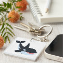 Search for orca whale key rings illustration