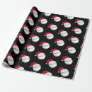 Search for christmas baseball wrapping paper Funny