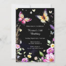 Search for butterfly birthday invitations Simple