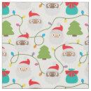 Search for santa fabric Pattern