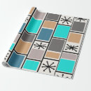 Search for 1950s wrapping paper Mid century modern