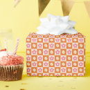 Search for pink and orange wrapping paper Retro