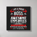 Search for bosses canvas prints Funny