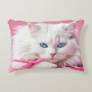 Search for pink cat cushions White