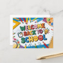 Search for welcome to kindergarten postcards First day of school