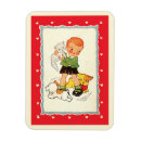Search for vintage puppy magnets Retro