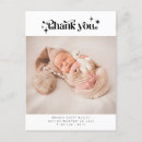 Search for vintage birth announcement cards Minimalist