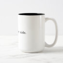 Search for black inside mugs White