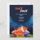 Search for football party invitations Sports