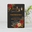 Search for luxury black and gold invitations Party