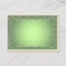 Search for irish business cards Clover